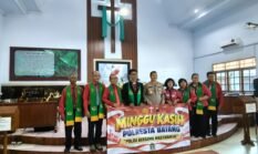 Wujud Nyata Polisi Bersama Masyarakat, Kapolresta Batang Hadiri Kegiatan Minggu Kasih di GKJ Batang