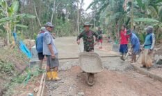 Progres Bakti TNI AD Terus Meningkat, Rabat Beton Banyumas Tembus 70 Persen dan RTLH Kebumen Mulai Dikerjakan