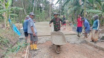 Progres Bakti TNI AD Terus Meningkat, Rabat Beton Banyumas Tembus 70 Persen dan RTLH Kebumen Mulai Dikerjakan