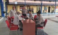 Hari Pertama, Tiga Calon Perwira Akpol Magang di Polres Sragen Jalani Tes Kesehatan