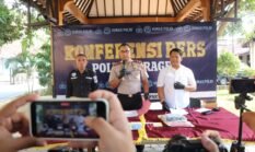 September–Oktober 2026, Polres Sragen Ungkap 11 Kasus, Sita Sabu, Ganja, Tembakau Sintetis hingga Ribuan Pil Berbahaya