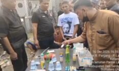 Grebek Rantau Panjang, Satresnarkoba Polresta Deli Serdang Bekuk 6 Orang Pengguna Narkoba