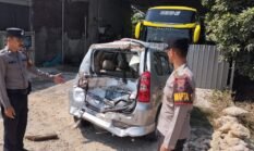 Diduga Rem Blong, Truk Hino Picu Tabrakan Beruntun di Kudus