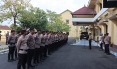 Antisipasi Dinamika Aksi Massa, Personel Dalmas Polres Sragen Disiagakan Dan Siap Digerakan Kapolres