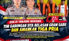 Gerebek Dua Lokasi di Tanjung Morawa, Satresnarkoba Polresta Deli Serdang Bekuk 3 Terduga Pengedar Sabu, 12 Gram Lebih Barang Bukti Disita