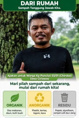 Gerakan Sadar Lingkungan: Warga Kp. Punclut Giriawas Ajak Masyarakat Mulai Memilah Sampah dari Rumah