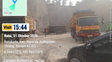 BONGKAR DUGAAN MODUS IZIN ABU-ABU! Ketua DPD Laskar NKRI Cilegon: Tambang Pasir Gunung Taka Diduga Ilegal, Kades Batukuda Tegaskan Tak Ada Izin