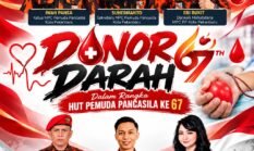 Rayakan HUT ke-67, MPC Pemuda Pancasila Kota Pekanbaru Gelar Aksi Donor Darah Kemanusiaan