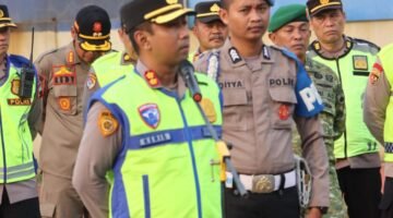 Polres Jepara Gelar Apel Pengamanan Pertandingan BRI Super League Antara Persijap Jepara vs Java United