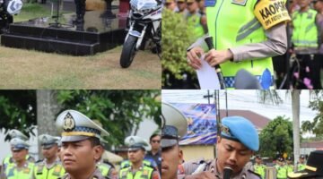 Polres Gunungkidul Gelar Apel Pasukan Ops Patuh Progo 2026.