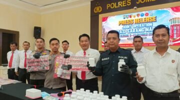 Polres Jombang Ungkap 572 Kasus Narkotika Sepanjang 2026, 35 Kg Sabu dan 5 Gram Ekstasi Diamankan