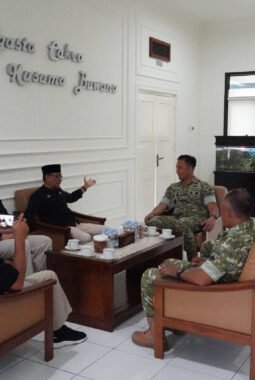 Danrem 072/Pamungkas dan TVRI Yogyakarta Perkuat Sinergi, Untuk Menyiapkan Program TNI Masuk Sekolah