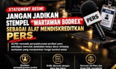 Ketua Umum DPP. Aliansi Cyber Pers Aktivis Indonesia Beserta Humas Tegaskan : Jangan Jadikan Stempel “ Wartawan Bodrex ” sebagai Alat Mendiskreditkan Marwah Profesi Pers Indonesia