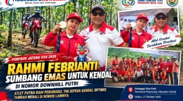 Rahmi Febrianti Sumbang Emas untuk Kendal di Porprov Jateng XVII 2026, Atlet Putra Raih Perunggu