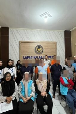 Lapas Pati Berikan Edukasi Diabetes dan Praktik Senam Kaki bagi Warga Binaan