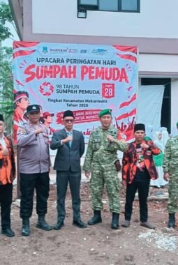 Semangat Patriotik Membara! Forkopimcam Bersama Elemen Masyarakat Gelar Peringatan 98 Tahun Sumpah Pemuda di Kecamatan Mekarmukti