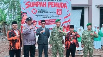 Semangat Patriotik Membara! Forkopimcam Bersama Elemen Masyarakat Gelar Peringatan 98 Tahun Sumpah Pemuda di Kecamatan Mekarmukti