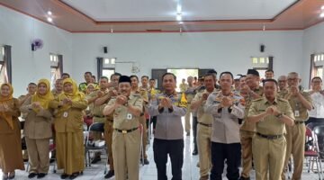 “Belanja Aspirasi”, Kapolres Semarang Kumpul Lurah dan Kades Se-Ungaran Barat.
