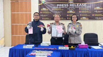 Polsek Kelapa Dua Ungkap Kasus Narkotika Jenis Etomidate