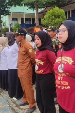 Khidmat dan Semarak, Upacara Peringatan Hari Sumpah Pemuda ke-98 Tingkat Kecamatan Bungbulang Sukses Digelar