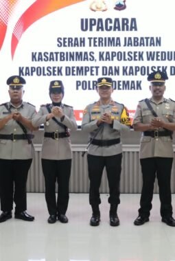 Kapolres Demak Ingatkan Pejabat Baru Petakan Kerawanan Wilayah