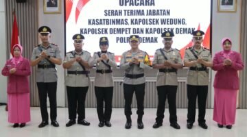 Kapolres Demak Ingatkan Pejabat Baru Petakan Kerawanan Wilayah