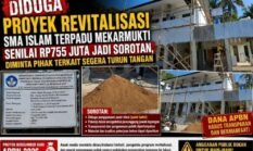 Jangan Main-Main dengan Uang Negara! GAWARIS Jabar Desak Pemeriksaan Proyek Revitalisasi SMA IT Mekarmukti