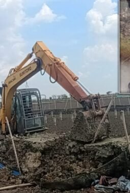 Marak Pengerukan Sawah di Kembangan Bonang Pakai Solar Subsidi dan Tanpa Izin, Aparat Diminta Tegas